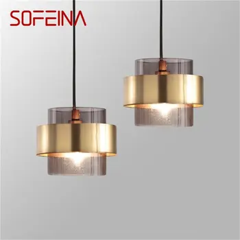SOFEINA Nordic függő lámpatest Modern egyszerű LED lámpa dekoratív otthoni hálószobába Étkező