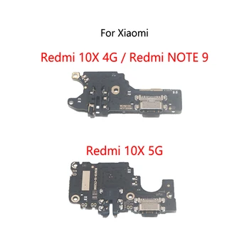 10 db / tétel Xiaomi Redmi 10X 4G Pro 5G / MEGJEGYZÉS 9 USB töltő dokkoló port aljzat csatlakozó csatlakozó töltőkártya Flex kábel