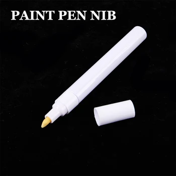  üres újratölthető toll üres 3-6 mm-es kétfejű reverzibilis hegyfesték toll finom hegyű jelölő alumínium csőfesték toll tartozékok