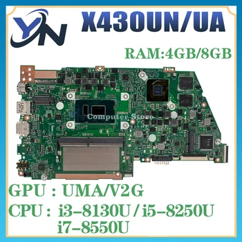 X430UN alaplap ASUS S430UF V430UF K430UN S430UA R430UA K430UA R430UN R430UF X430UA laptop alaplap i3 i5 i7 4GB / 8GB-RAM