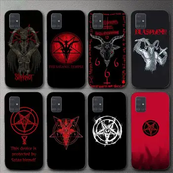 Devil Satan Phone Case Samsung Galaxy A02 A12 A13 A22 A32 A41 A51 A53 A71 A73 Shell