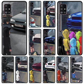 Phone Case Samsung Galaxy A51 A12 A21s A71 A52 A31 A02s A11 A41 A01 A51 A02 F42 A72 A32 A22 4G/5G RuiCaiCa Boy See Sport autó