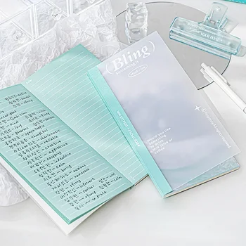 Nyári Bling szóda könyv Koreai szuper frissítő nagy értékű diákok sűrített notebook színes belső oldalak csomag vissza Könyv