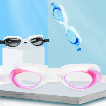 2021 Nyár Új férfi női szemüveg Nagy felbontású lencse vízálló ködgátló szemüveg úszáshoz szörfözés búvárkodás Úszófelszerelés
