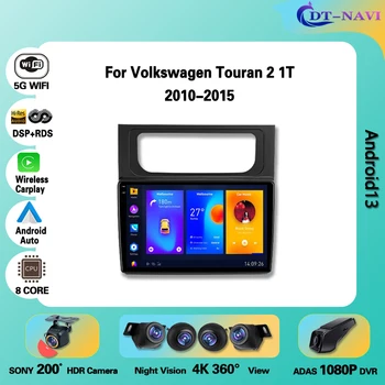 Carplay autórádió Android Volkswagen Touran 2 1T 2010-2015 autórádió multimédia videó lejátszó navigáció GPS Android nem 2din