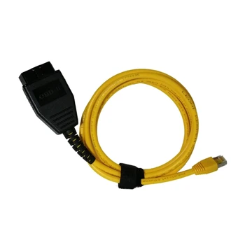 Enet OBD2 RJ45 kábel, Ethernet kábel RJ45 Ethernet csatlakozó Eszközök az OBDII interfészekhez Kábelautó diagnosztikai kódolás LX0E 0