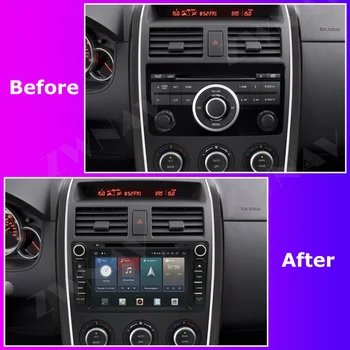 128G Carplay 2Din Mazda CX-9 2008 2009 2010 2011 2012 2013 2014 2015 2016 Android 10 képernyő lejátszó Audio rádió GPS egység automatikus