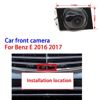 CCD autó elölnézeti parkolókamera logó Mark kamera Benz E-osztály 2016 2017 éjjellátó vízálló