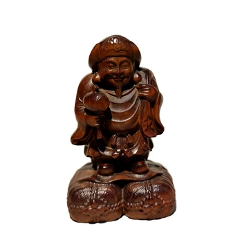 ősi tibeti fából faragott eszközök Kalidasa Mahākāla fa buddha karácsonyi ajándékművészet