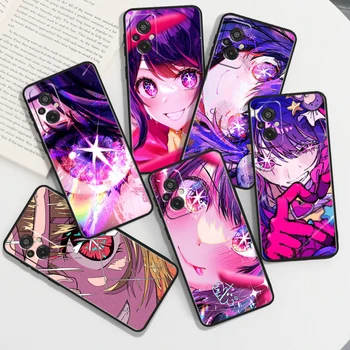 OSHI NO KO Anime Xiaomi Redmi 12C 11A 11 10C 10X 9T 9C 9A 8A 7A S2 6A A1 Plus fekete puha TPU telefontok