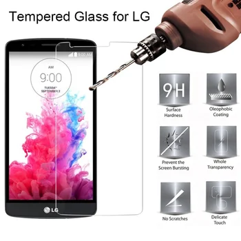 9H képernyővédő fólia LG G3 ceruzához G3S G2 Mini edzett üveg LG G4 Mini G4C G4S G4 tollhoz telefon védőüveg film