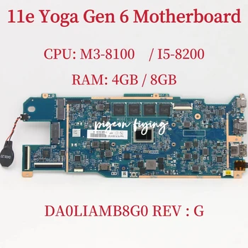 DA0LIAMB8G0 alaplap Lenovo ThinkPad 11e Yoga Gen 6 laptophoz Alaplap CPU: M3-8100 I5-8200 RAM:4GB / 8GB Tesztelt Teljes működés