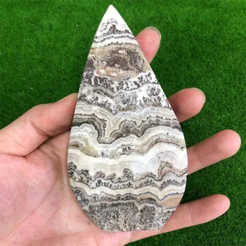 Kép Kő Vízcsepp álló pálca Természetes kvarc kristály gyógyító drágakő kézműves Reiki dekoráció