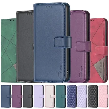 POP 8 tok a Tecno Pop 8 borítóhoz Luxus egyszínű bőr pénztárca telefontok Tecno POP8 Pop 7 Pro BF7 tokokhoz Shell Coque