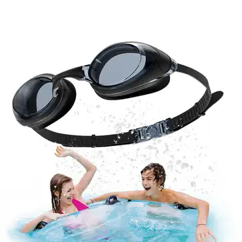Divat úszószemüveg Galvanizált páramentesítő búvárszemüveg szilikon tömítéssel Nincs szivárgás Úszószemüveg tiszta kilátás