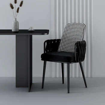 Nappali Ergonomikus fotel Szalon tervező Nordic Accent Design szék Hiúság Étkezés Krzesla Do Jadalni Otthoni bútorok
