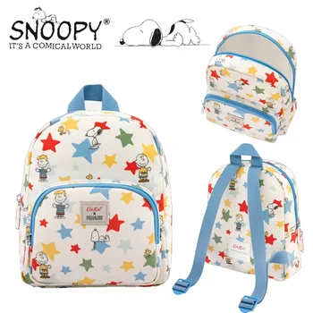 Snoopy gyermek hátizsákok rajzfilm tinédzser óvodai iskolatáska vízálló gyerekkönyv táskák fiúk lányok táskája aranyos kiskutya új 0