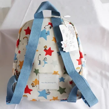 Snoopy gyermek hátizsákok rajzfilm tinédzser óvodai iskolatáska vízálló gyerekkönyv táskák fiúk lányok táskája aranyos kiskutya új 4