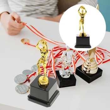 Kosárlabda trófeák Műanyag kosárlabda figura trófea Prime for Tournaments versenyek (arany)