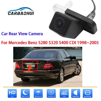  autós kamera Mercedes Benz S280 S320 S400 CDI 1998 ~ 2005 CCD Full HD éjjellátó tolatókamera tolatókamera kiváló minőségű RCA