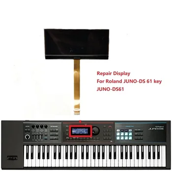 LCD kijelző Roland JUNO-DS 61 gombhoz JUNO-DS61 szintetizátor mátrix képernyő csere