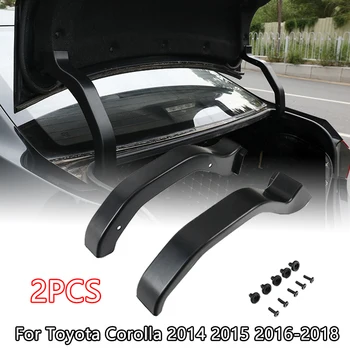 2PCS Autós kiegészítők Stílus Autó Hátsó ajtó oszlop Csomagtérajtó konzol Védelem Kárpitok Fedél Toyota Corolla 2014 2015 2016-2018
