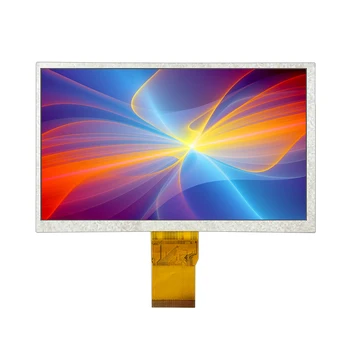 7 hüvelykes TFT LCD kijelző 800 * 480 felbontás RGB interfész 50PIN ipari kijelző