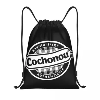 Custom Pig Cochonou húzózsinóros táska edzéshez Jóga hátizsákok férfi női sport tornaterem zsák
