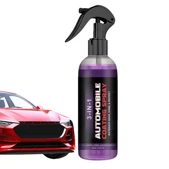 100ml Nano Car karcolásjavító spray magas védelem 3 az 1-ben spray autó karcolás javítás nano spray vízmentes mosó kerámia spray 5