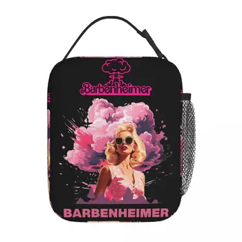 2023 film Barbenheimer hőszigetelt uzsonnás táska utazási újrafelhasználható Bento Box hőhűtő uzsonnás doboz