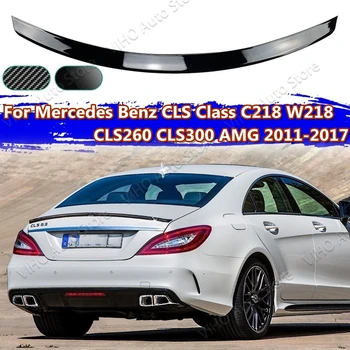 W218 C218 autó hátsó hátsó csomagtartó spoiler Mercedes Benz CLS220 CLS250 CLS350 CLS400 CLS500 CLS63 AMG stílus 2011-2017 Karbon megjelenés