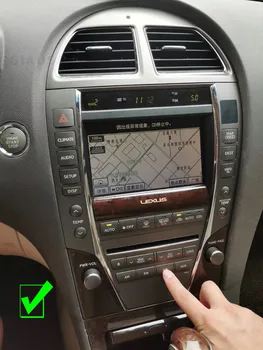 Android 13 Lexus ES ES240 ES300 ES330 ES350 2006-2012 Tesla Style képernyőhöz Autórádió multimédia lejátszó Automatikus GPS sztereó