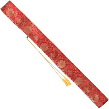 Kardtáska selyem kardok Japán hord Katana tok Kínai Taichi hosszú tasak tároló tartó vászon szervező Wakizashi Samurai
