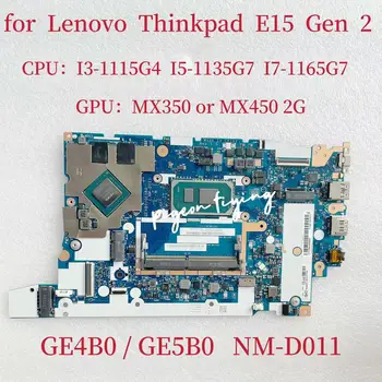 NM-D011 Lenovo Thinkpad E15 Gen 2 laptop alaplaphoz i3 i5 i7 11. generációs GPU: MX350 vagy MX450 2G FRU: 5B21C71944 5B21K59867