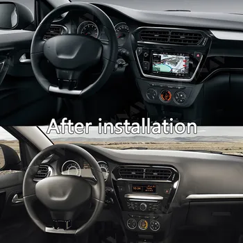 Android 10.0 4G 64G autós DVD lejátszó GPS navigáció Peugeot 301 2014-2018 autó automatikus rádió sztereó multimédia lejátszó fejegység 1
