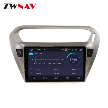 Android 10.0 4G 64G autós DVD lejátszó GPS navigáció Peugeot 301 2014-2018 autó automatikus rádió sztereó multimédia lejátszó fejegység 3