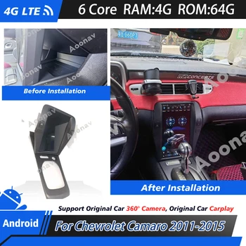 2 Din Android autórádió Chevrolet Camaro 2011 2012 2013 2014-2015 multimédia Autoradio GPS navigáció carplay