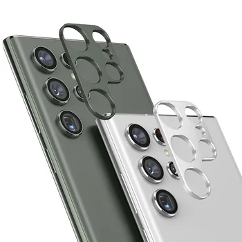  alumínium fém hátsó kamera lencsevédő Samsung Galaxy S23 Ultra S23Plus S23+ lencsevédő fólia képernyővédő fólia