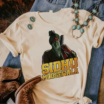 Sidhu Moosewala póló női haradzsuku póló női anime ruhák