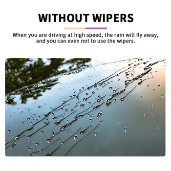 Esőgátló szer autóüveghez Szélvédőbevonó anyag párásodásgátló autóablak vízlepergető bevonat folyékony esőcsepp 3