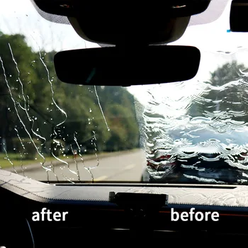 Esőgátló szer autóüveghez Szélvédőbevonó anyag párásodásgátló autóablak vízlepergető bevonat folyékony esőcsepp 4