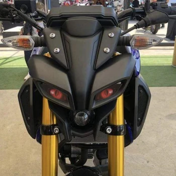 2 db motorkerékpár fényszóró védő matrica burkolat fényszóró matrica Yamaha MT-09 2017, 02 modell & 01 modell 1