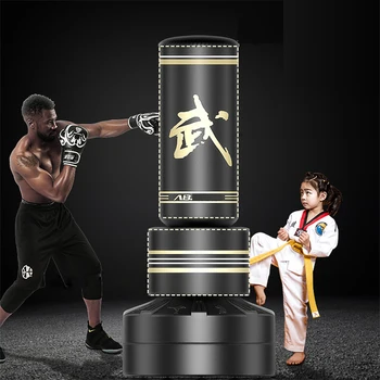 Gyári közvetlen boksz lyukasztó táska függőleges háztartási tumbler lyukasztó táska gyermek taekwondo edzés boksz oszlop 1.7M