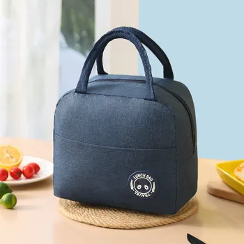 sűrített alumínium fólia hordozható uzsonnás táska Hőszigetelt piknik Bento Box hűtő Ételtároló táskák nőknek