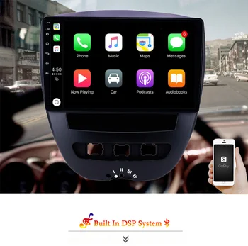 Android 13.0 autórádió Peugeot 107 számára Toyota Aygo 2005 2006 2007 2008-2014 multimédia videolejátszó navigáció GPS 2 din DVD 3