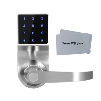 elektronikus megbízható digitális kulcs nélküli ajtózár jelszó Intelligens zár otthoni és irodai biztonsághoz, érintőképernyő
