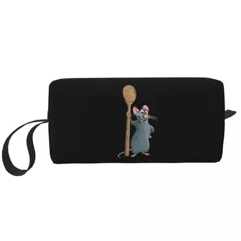 Rajzfilm Remy Ratatouille nagy sminktáska vízálló tasak utazási kozmetikai táskák szervezője uniszex