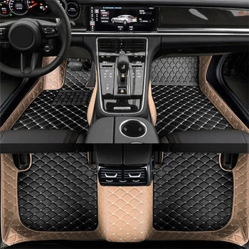 Egyedi stílusú autós padlószőnyegek MG ZS-hez 2017-2023 év Belső kiegészítők szőnyeg kétszínű puzzle
