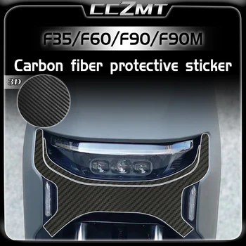 Ninebot F35, F60, F90, F90M 3D szénszálas védőfólia és festési tartozékok a kilencedik elektromos jármű karosszériájához