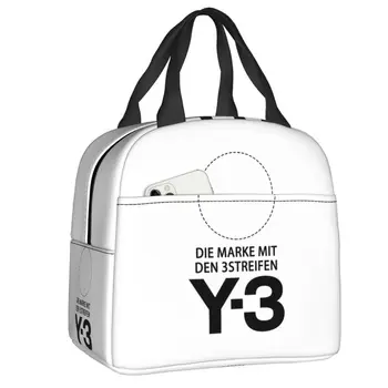 Yohji Yamamoto szigetelt uzsonnás táska iskolai irodához Szivárgásmentes hőhűtő uzsonnás doboz női gyerekek ételtároló táskák